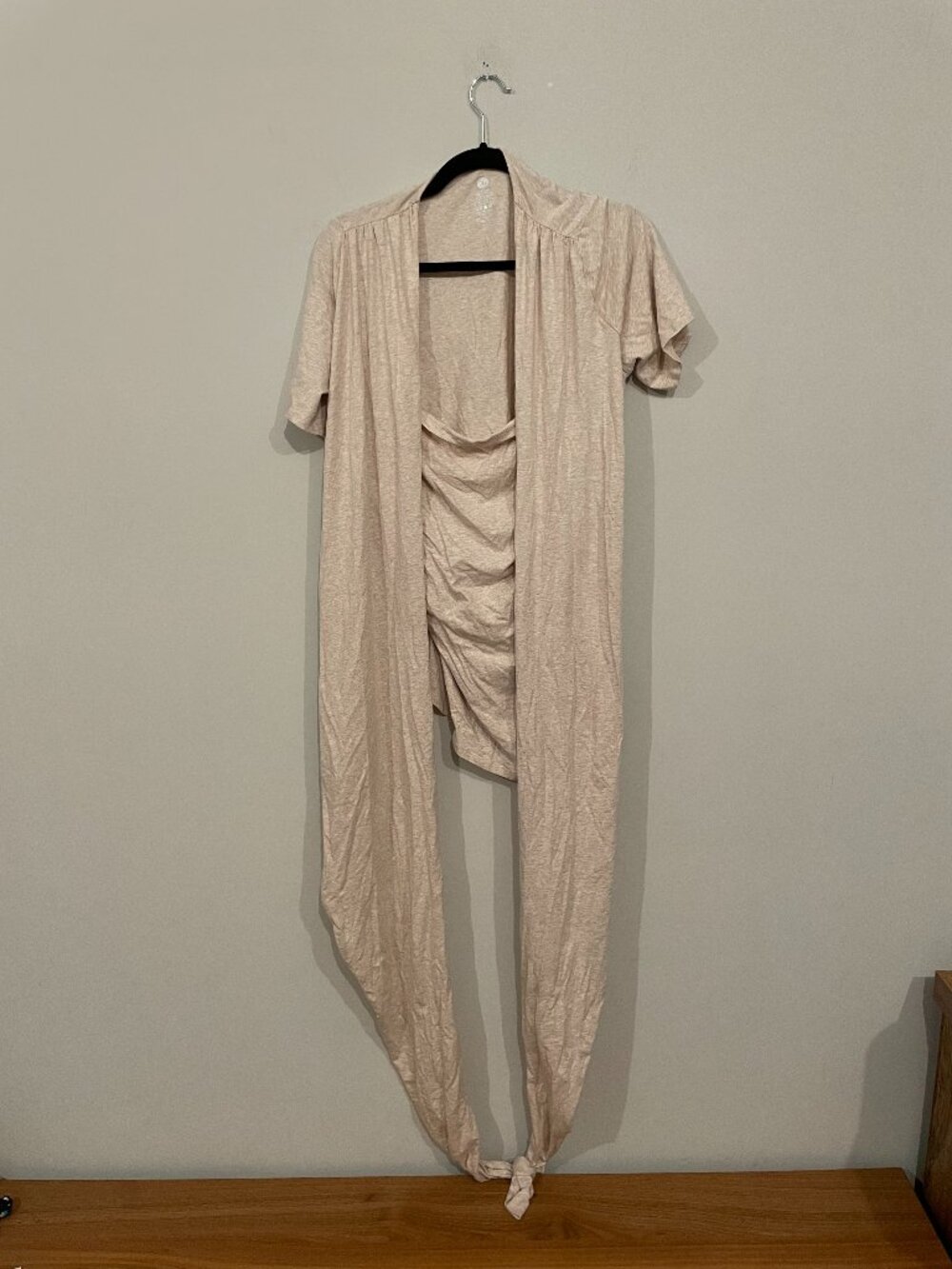 Kindred Bravely Maya Nursing Cardigan Wrap Medium Oatmeal Maternity